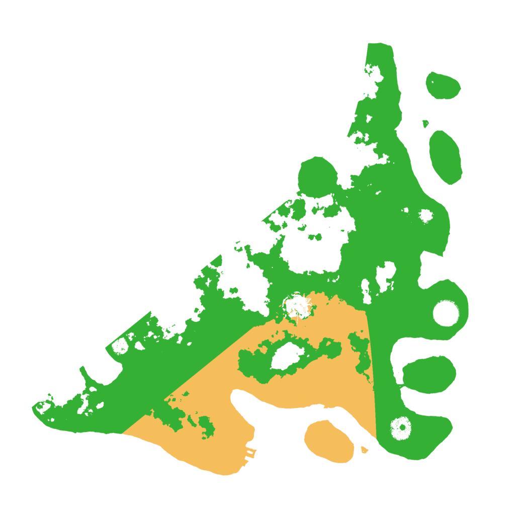 Biome Rust Map: Procedural Map, Size: 3500, Seed: 1117202039