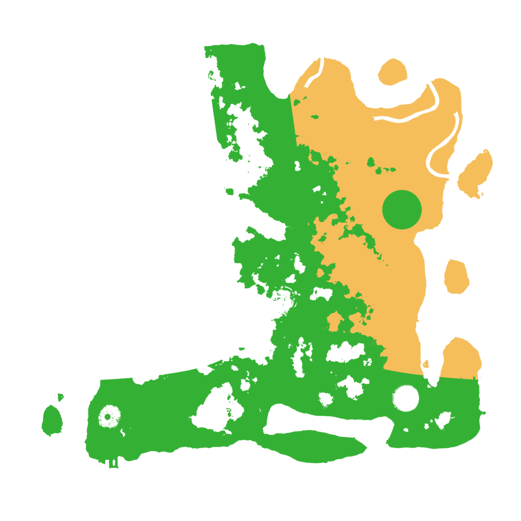 Biome Rust Map: Procedural Map, Size: 3500, Seed: 1431595769