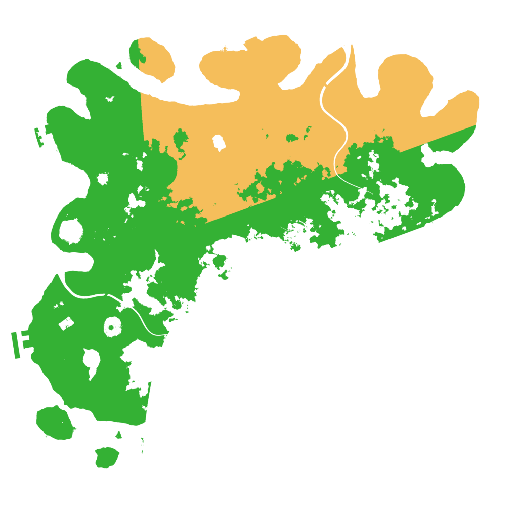 Biome Rust Map: Procedural Map, Size: 4000, Seed: 1165514708