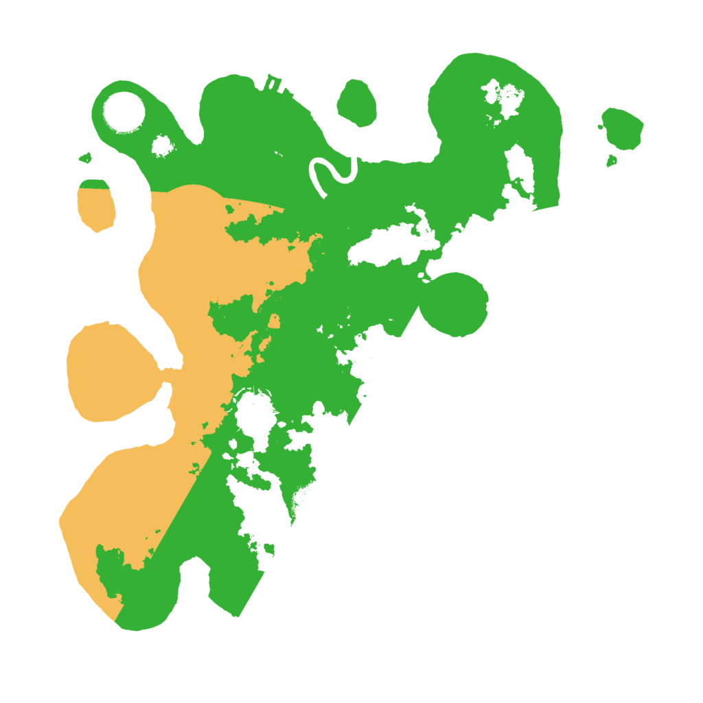 Biome Rust Map: Procedural Map, Size: 3000, Seed: 868