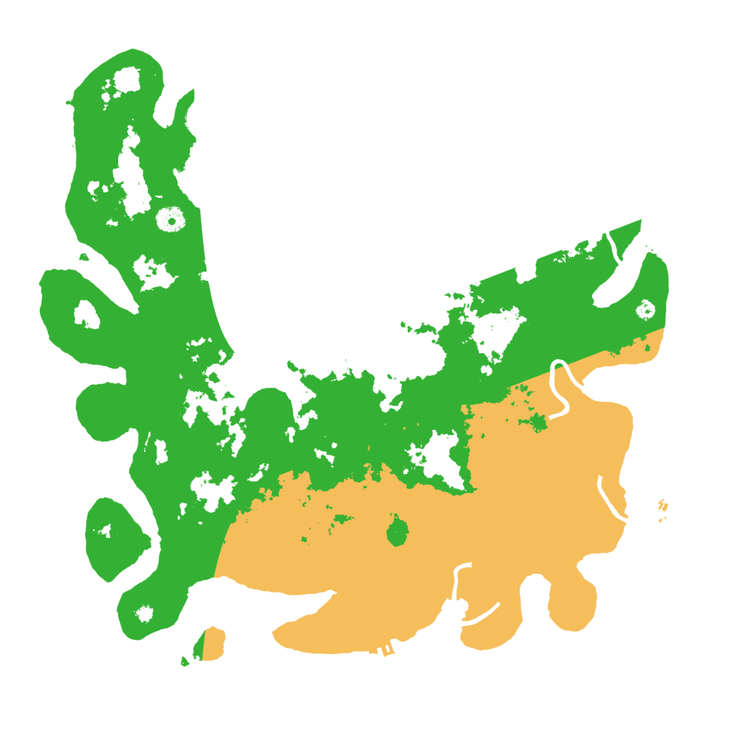 Biome Rust Map: Procedural Map, Size: 4000, Seed: 20221010