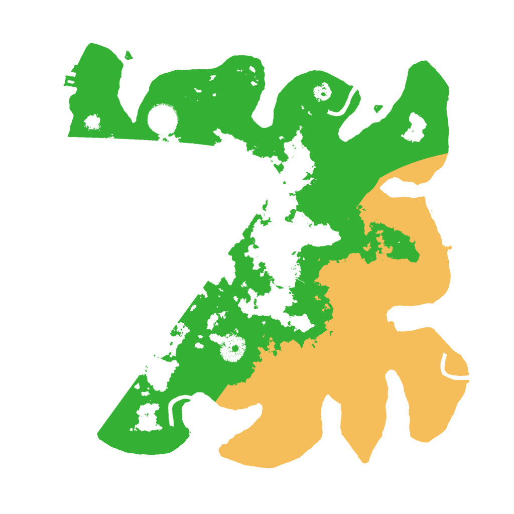 Biome Rust Map: Procedural Map, Size: 3000, Seed: 85209194