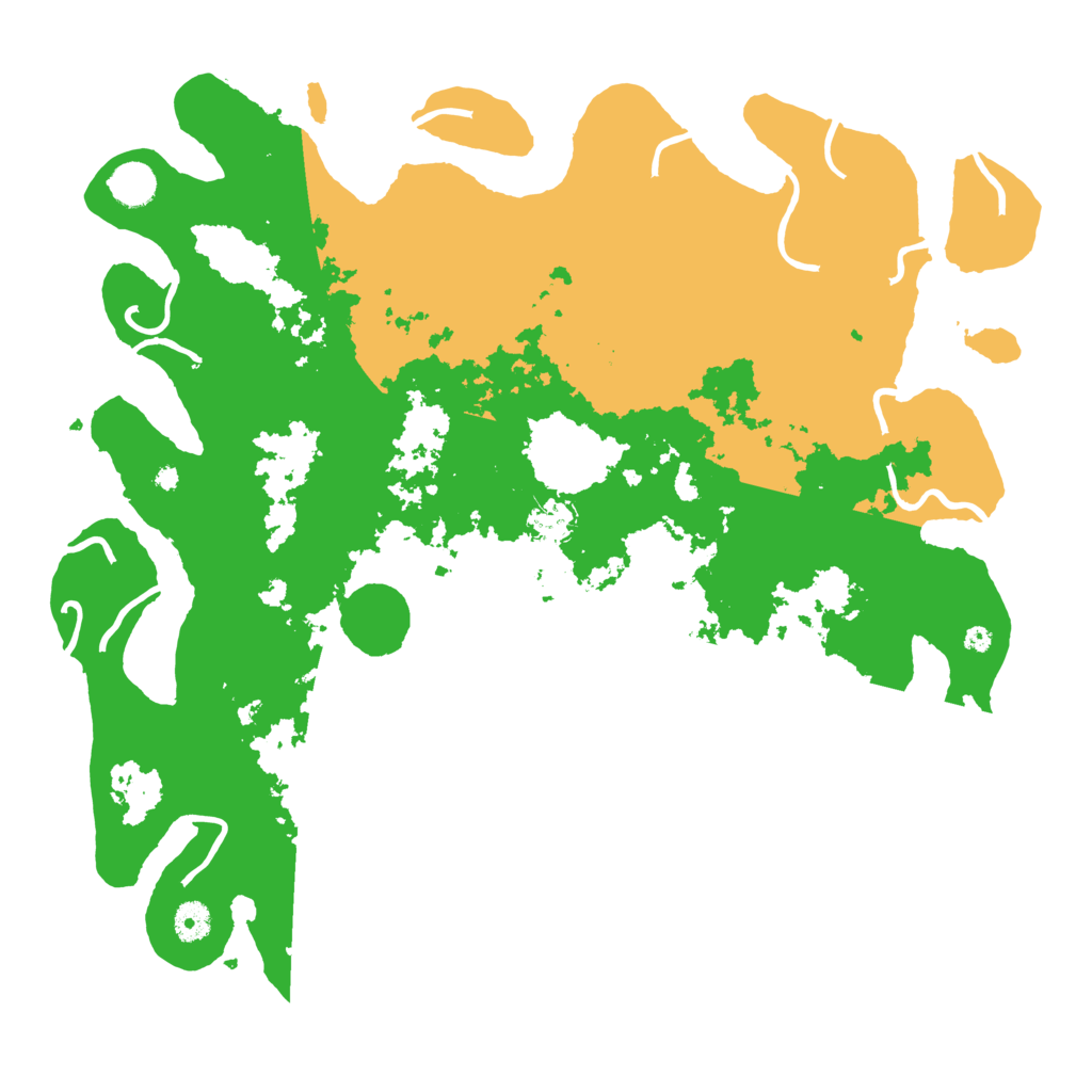 Biome Rust Map: Procedural Map, Size: 4250, Seed: 1187624344