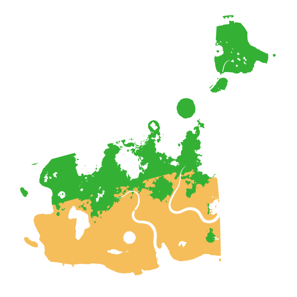 Biome Rust Map: Procedural Map, Size: 4250, Seed: 889203678