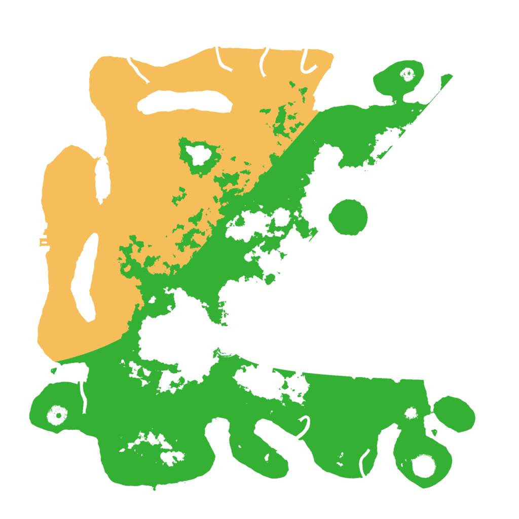 Biome Rust Map: Procedural Map, Size: 4000, Seed: 213434534