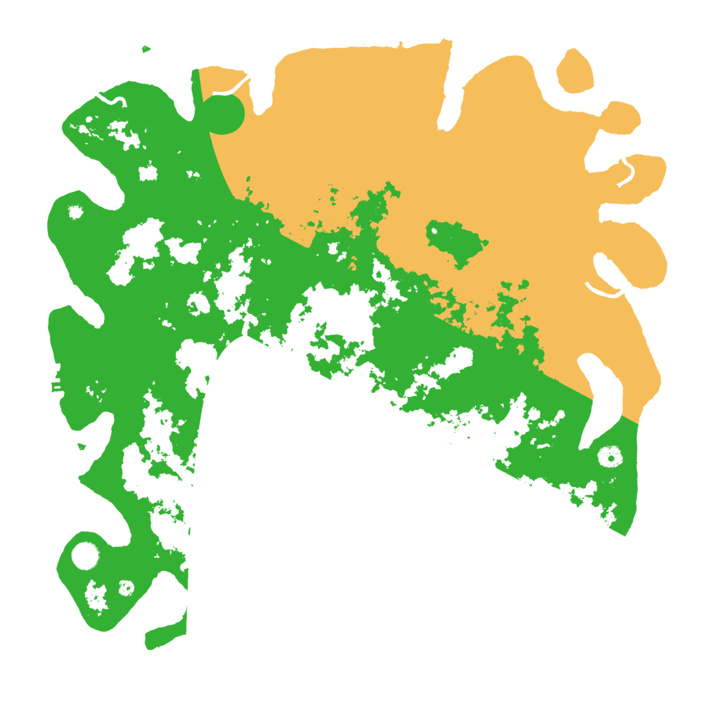 Biome Rust Map: Procedural Map, Size: 4500, Seed: 1659114770