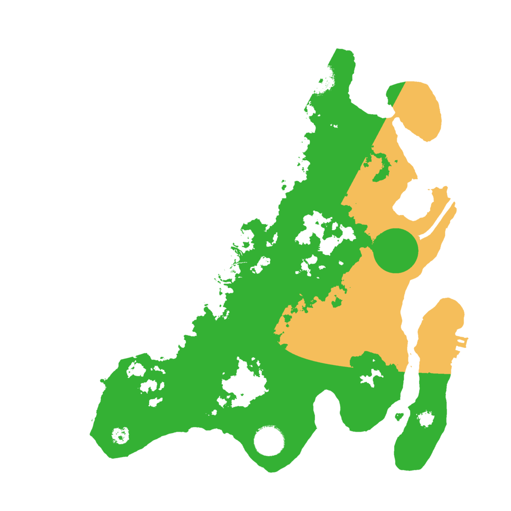 Biome Rust Map: Procedural Map, Size: 3000, Seed: 169565374
