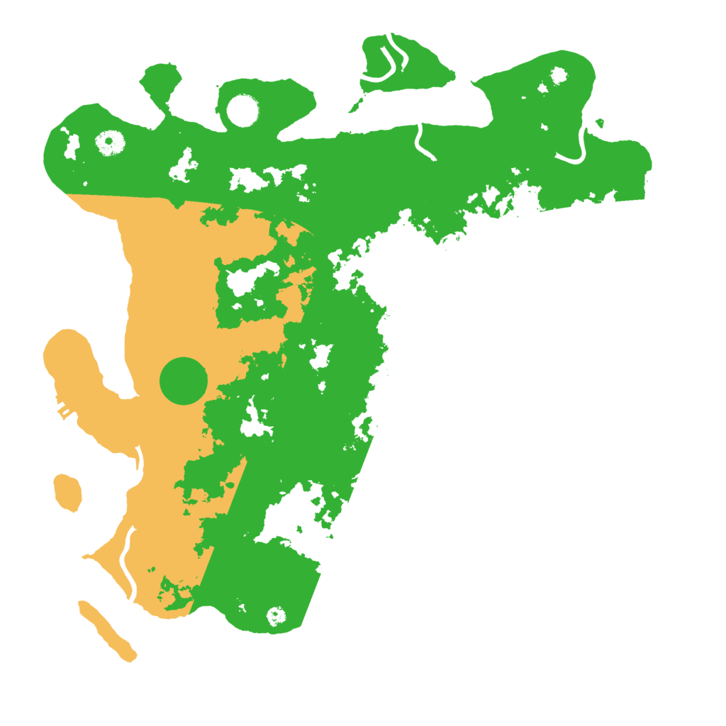 Biome Rust Map: Procedural Map, Size: 4000, Seed: 1678980792