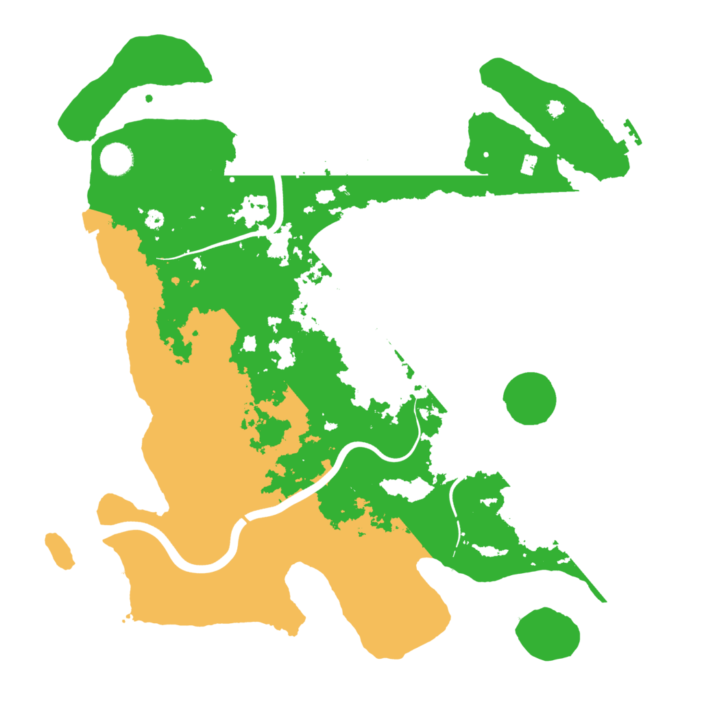 Biome Rust Map: Procedural Map, Size: 3750, Seed: 573456901