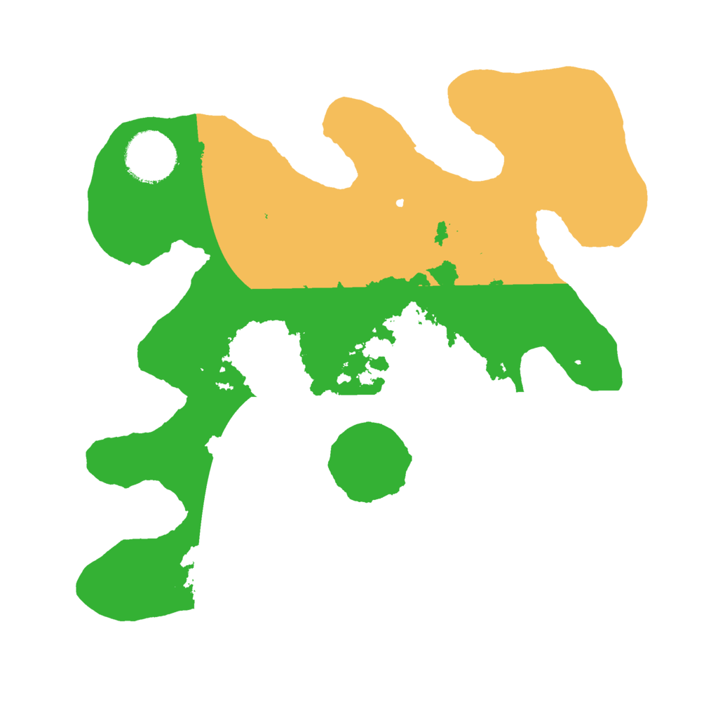 Biome Rust Map: Barren, Size: 2500, Seed: 1616653