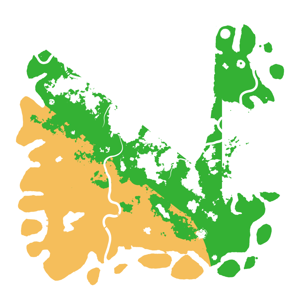 Biome Rust Map: Procedural Map, Size: 5200, Seed: 1897698369