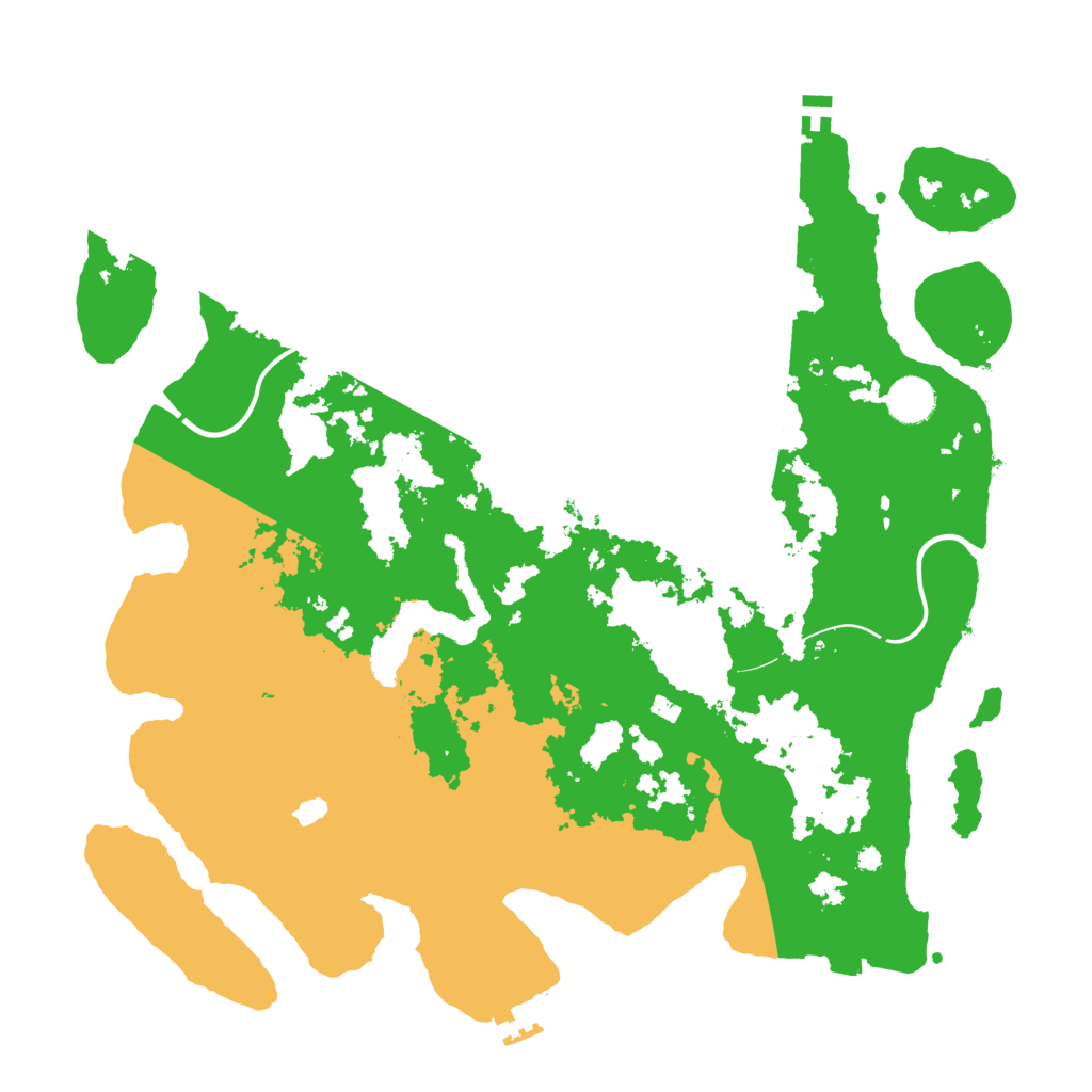 Biome Rust Map: Procedural Map, Size: 4000, Seed: 978563658