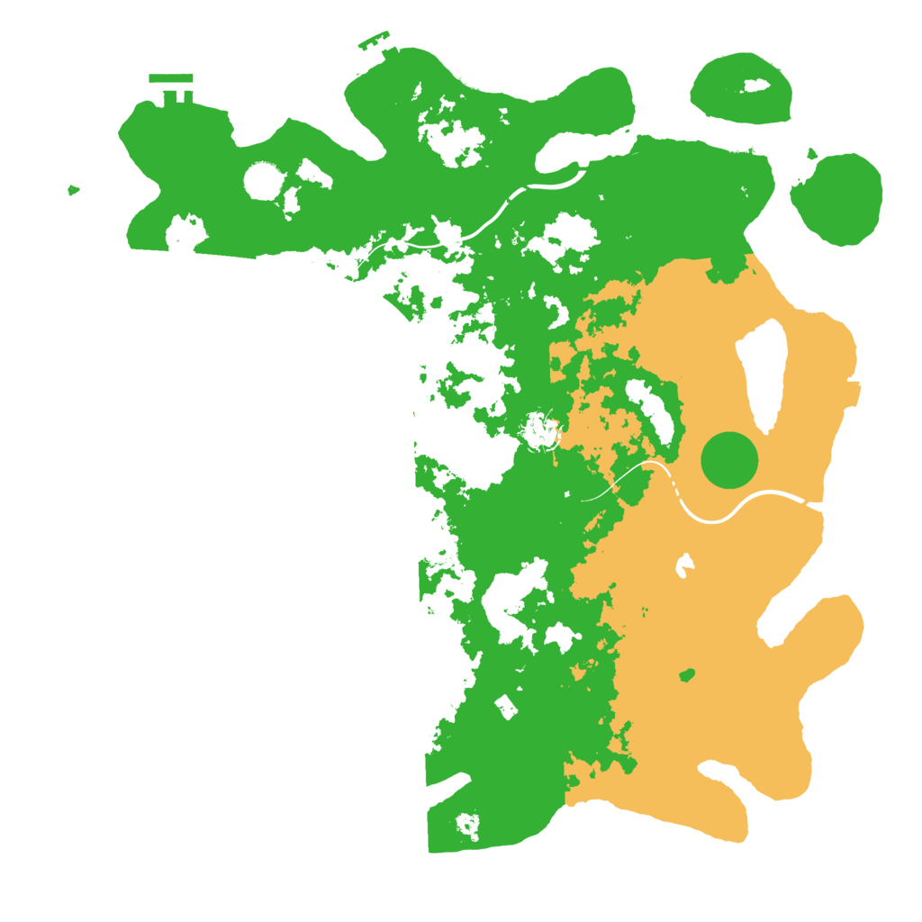 Biome Rust Map: Procedural Map, Size: 4250, Seed: 128596483