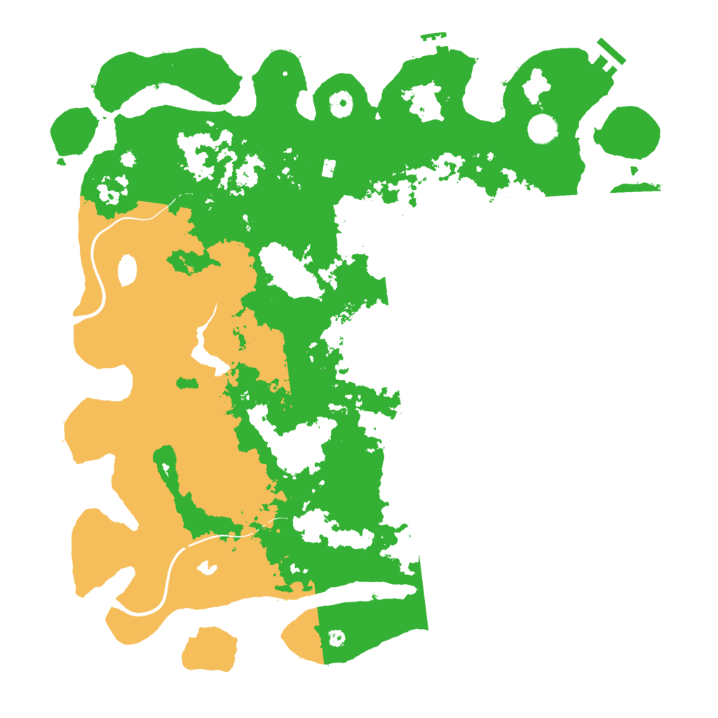 Biome Rust Map: Procedural Map, Size: 4250, Seed: 650397905