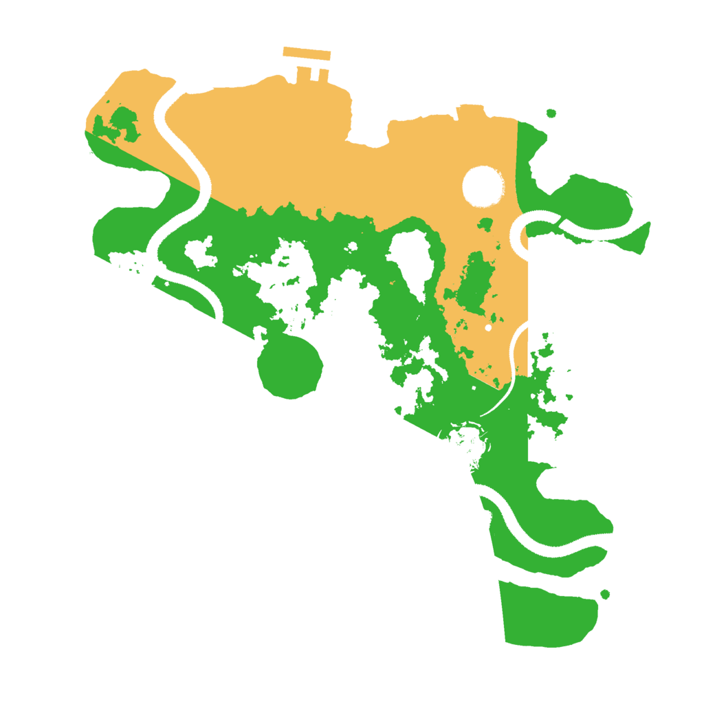 Biome Rust Map: Procedural Map, Size: 3000, Seed: 3218