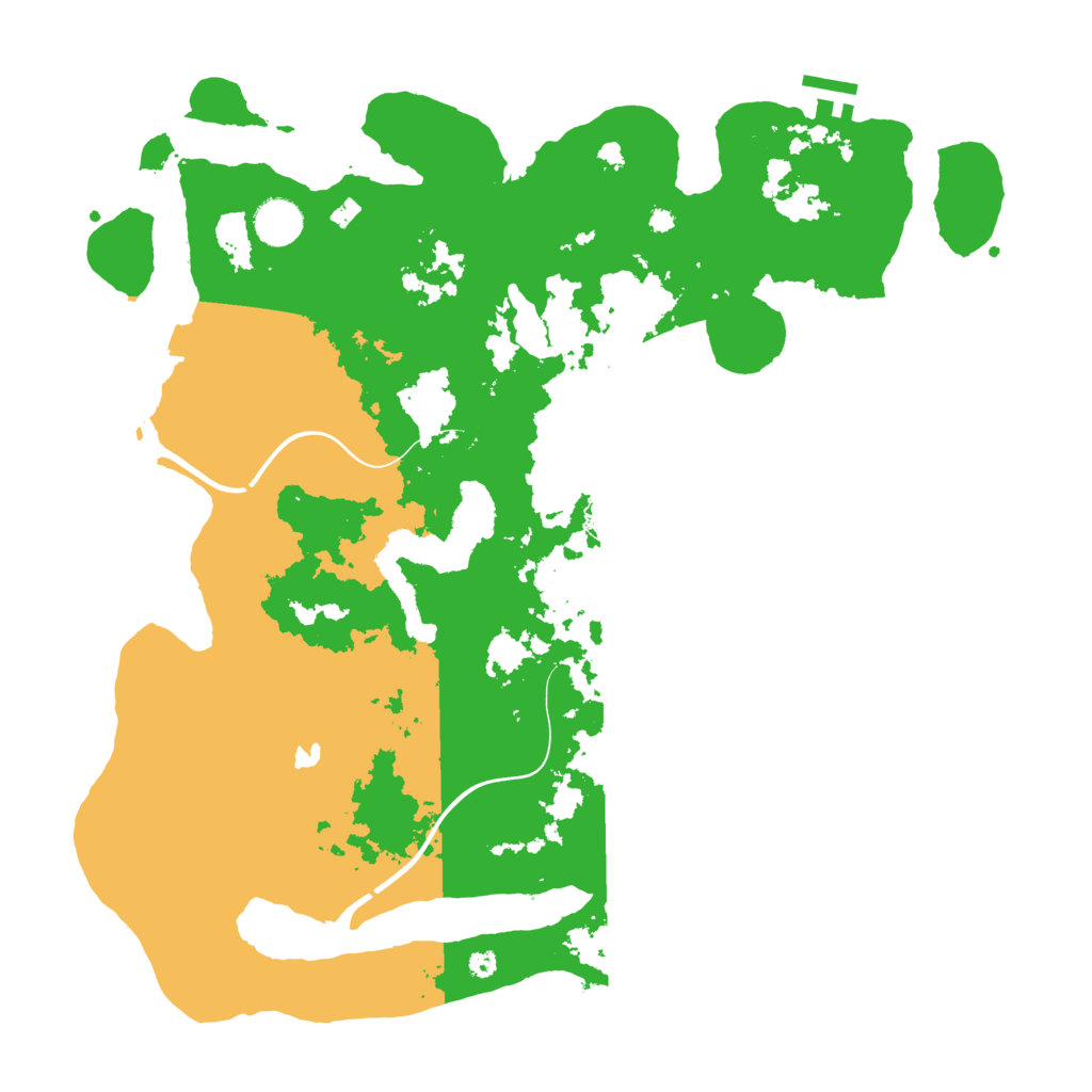 Biome Rust Map: Procedural Map, Size: 4000, Seed: 673205224