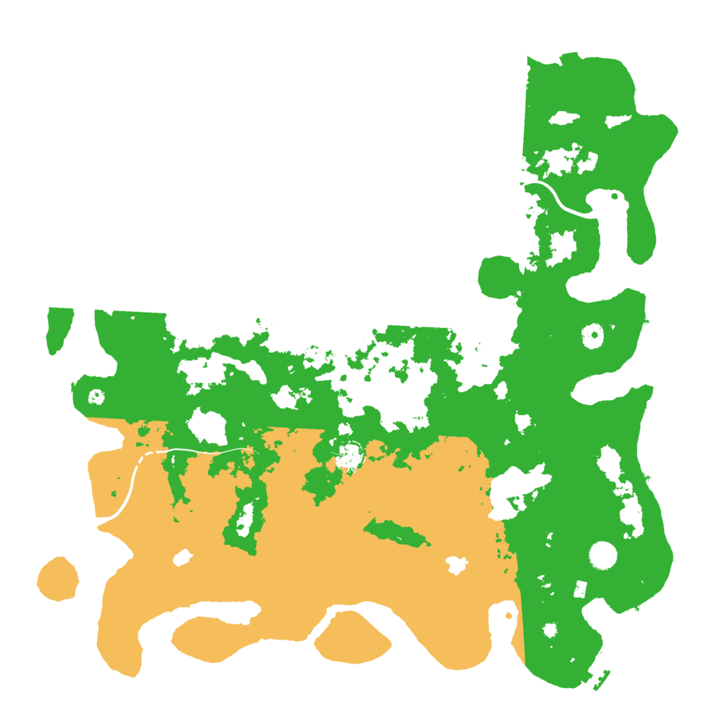 Biome Rust Map: Procedural Map, Size: 4500, Seed: 1691224738