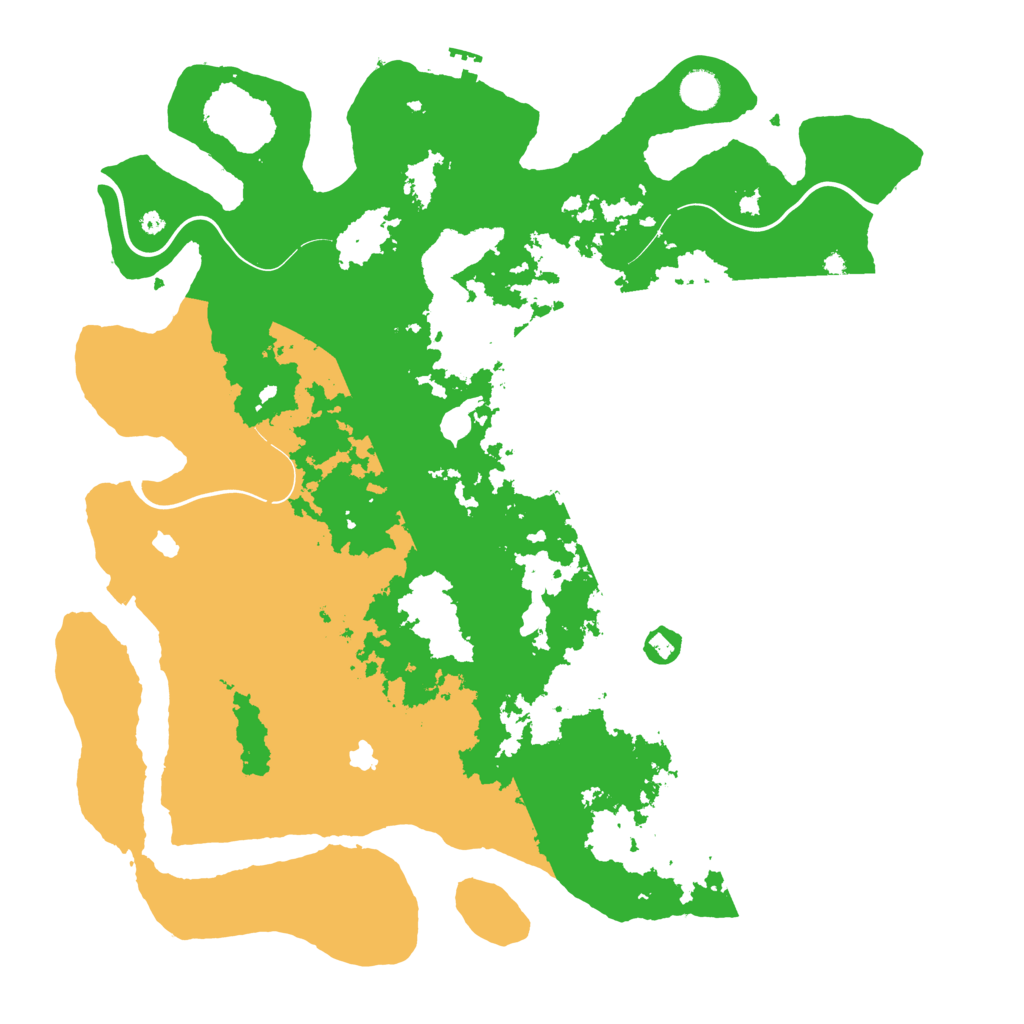 Biome Rust Map: Procedural Map, Size: 4500, Seed: 906702095