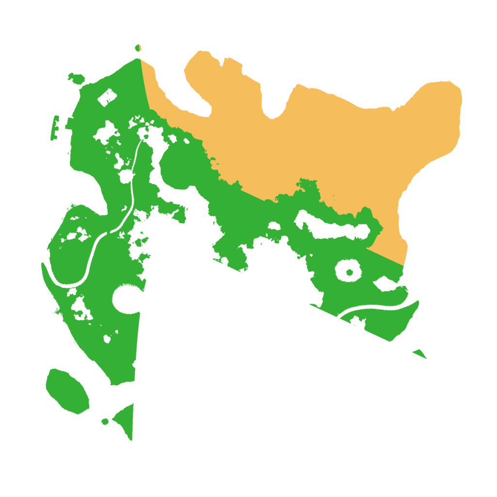 Biome Rust Map: Procedural Map, Size: 3000, Seed: 811358008