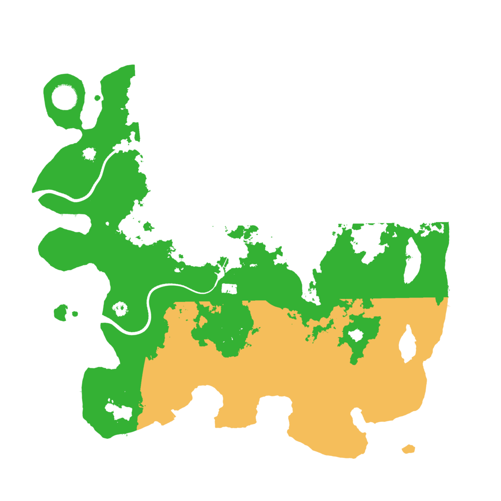 Biome Rust Map: Procedural Map, Size: 3500, Seed: 760796651