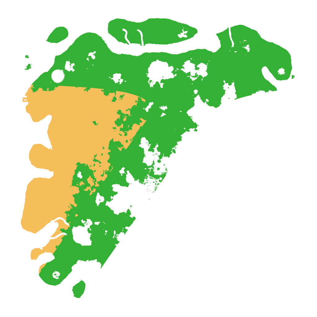 Biome Rust Map: Procedural Map, Size: 4300, Seed: 695183809