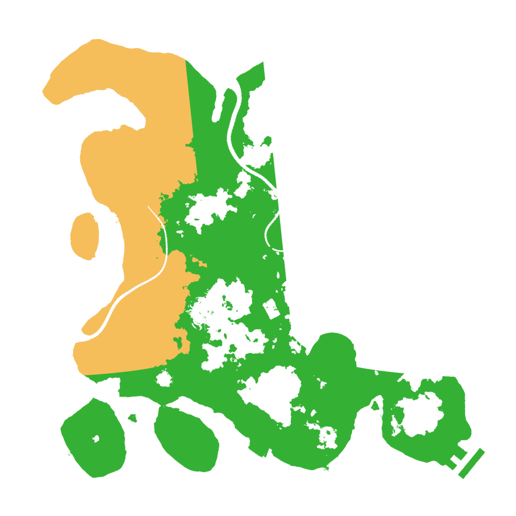 Biome Rust Map: Procedural Map, Size: 3000, Seed: 502592241