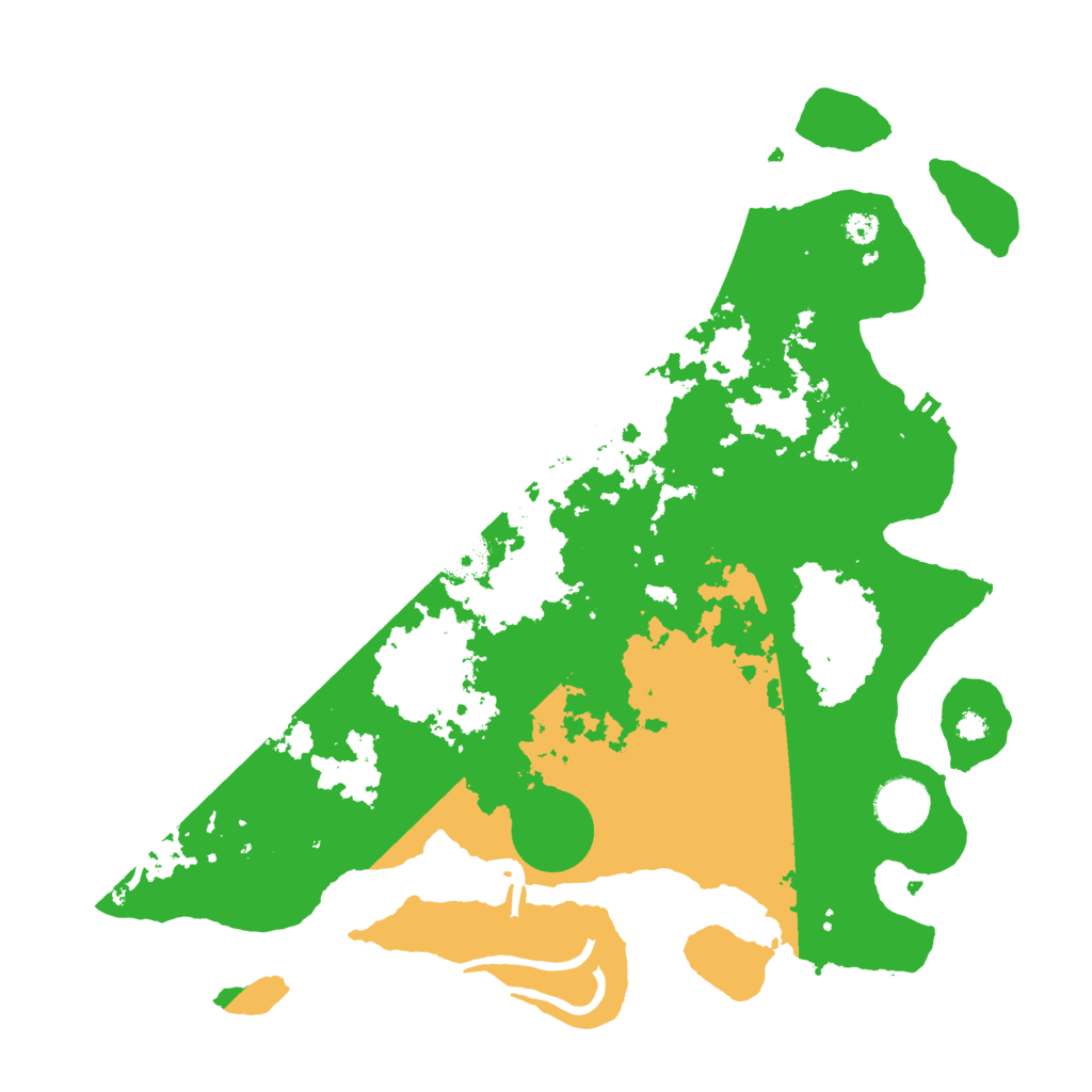 Biome Rust Map: Procedural Map, Size: 3500, Seed: 1125098432