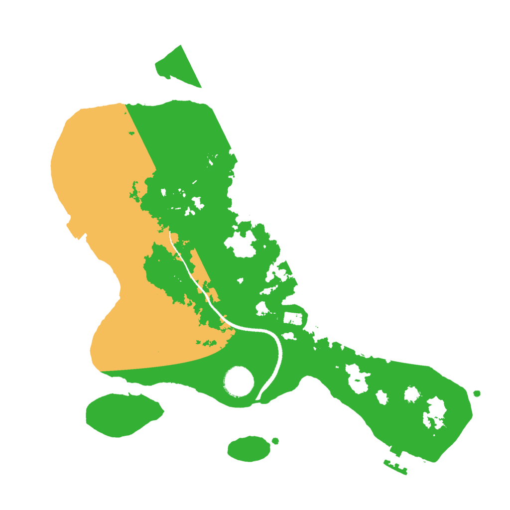 Biome Rust Map: Procedural Map, Size: 3000, Seed: 5098