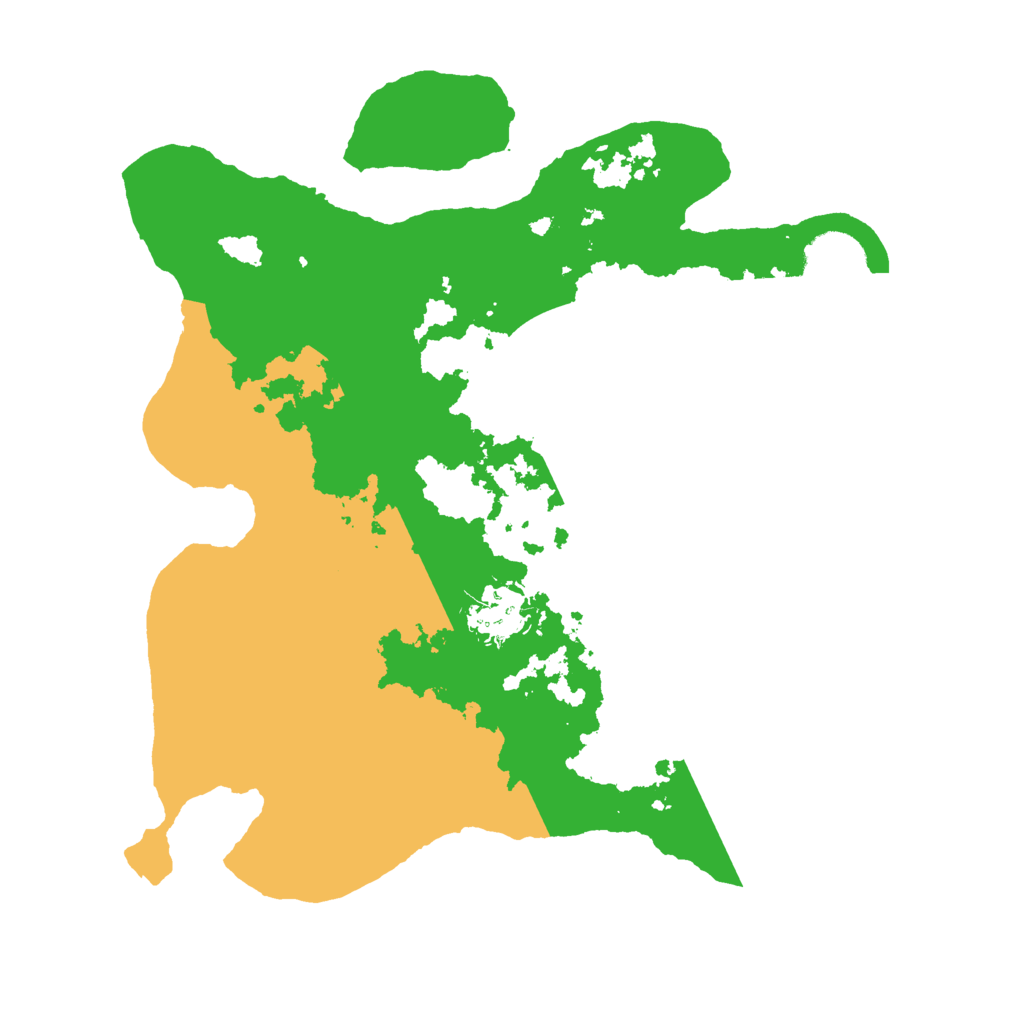Biome Rust Map: Barren, Size: 3000, Seed: 7127