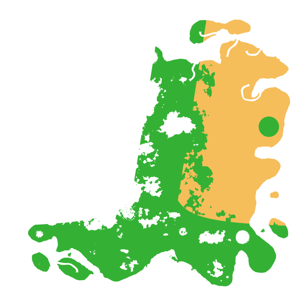 Biome Rust Map: Procedural Map, Size: 4000, Seed: 600000