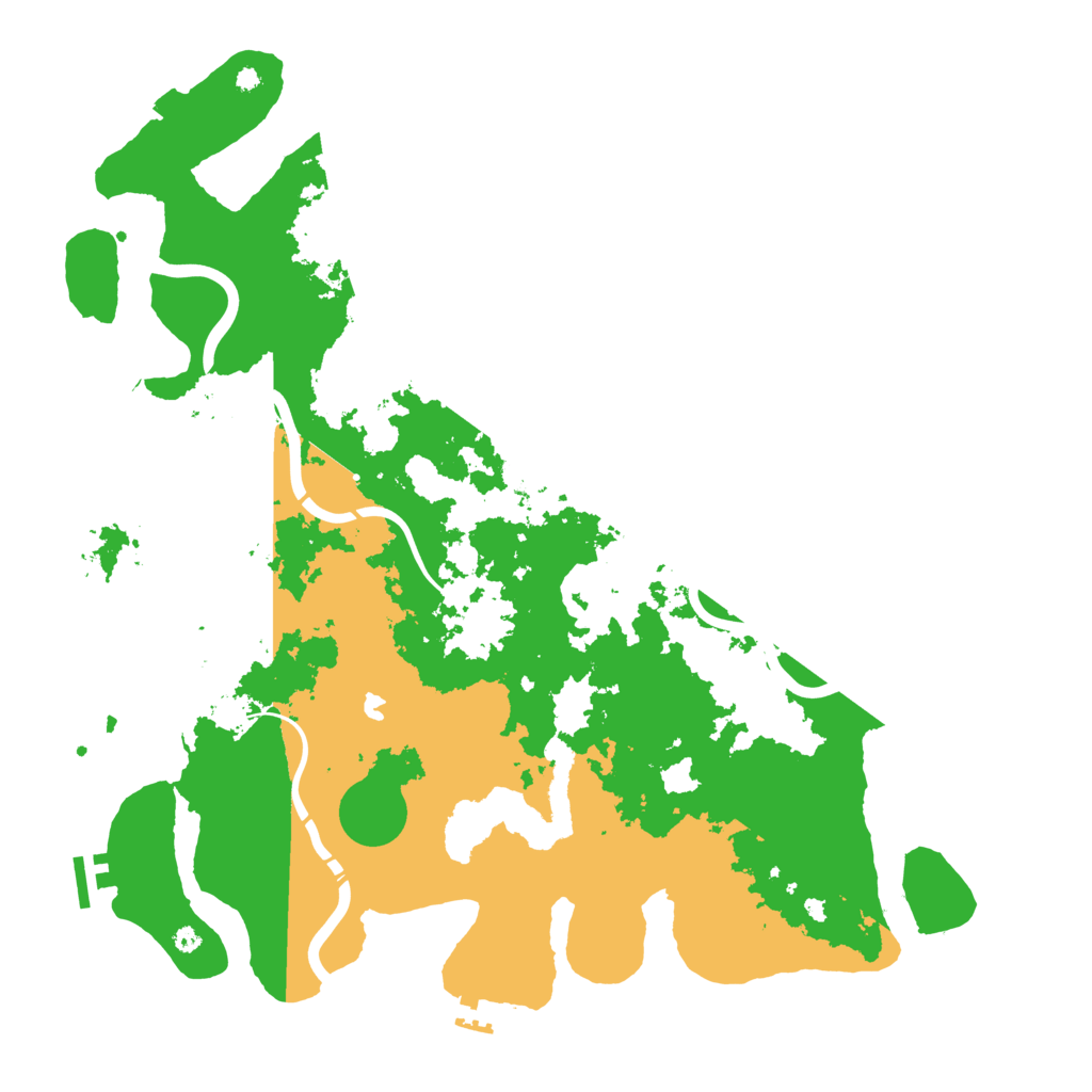 Biome Rust Map: Procedural Map, Size: 4250, Seed: 998035