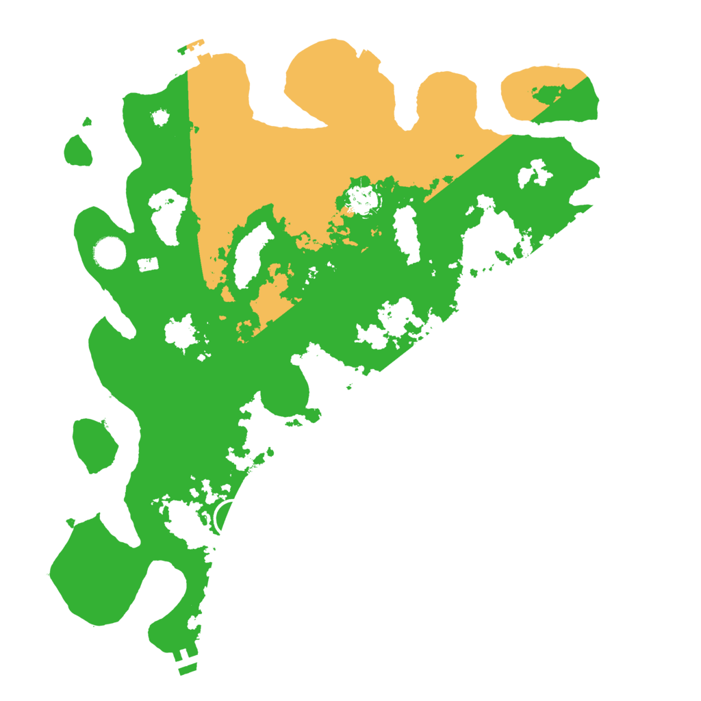 Biome Rust Map: Procedural Map, Size: 3800, Seed: 175