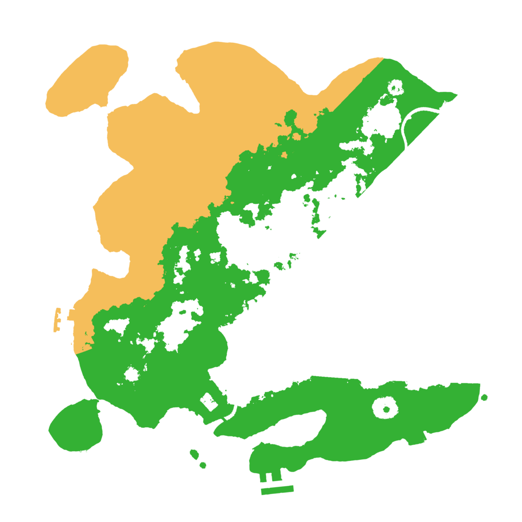 Biome Rust Map: Procedural Map, Size: 3250, Seed: 12036