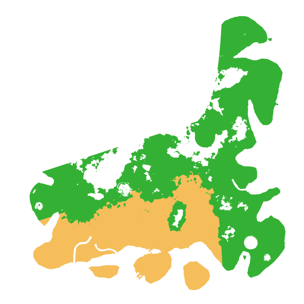 Biome Rust Map: Procedural Map, Size: 4000, Seed: 626351934