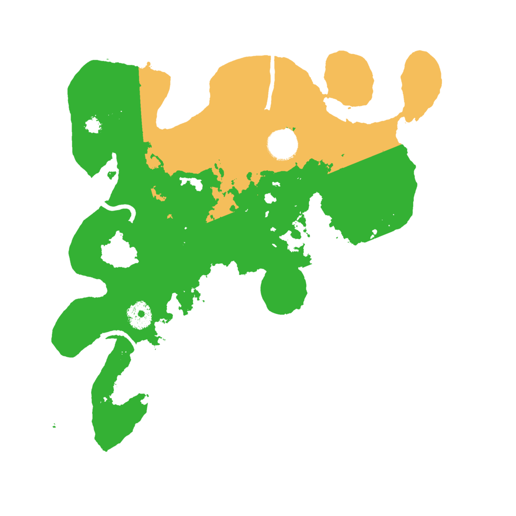 Biome Rust Map: Procedural Map, Size: 3000, Seed: 962597679