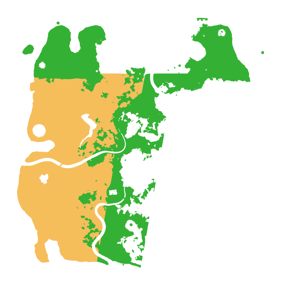 Biome Rust Map: Procedural Map, Size: 4000, Seed: 983452
