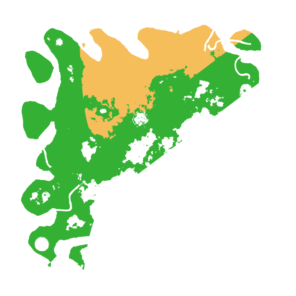 Biome Rust Map: Procedural Map, Size: 3700, Seed: 1253086605