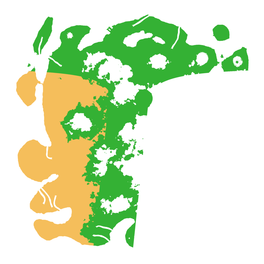 Biome Rust Map: Procedural Map, Size: 4000, Seed: 20153
