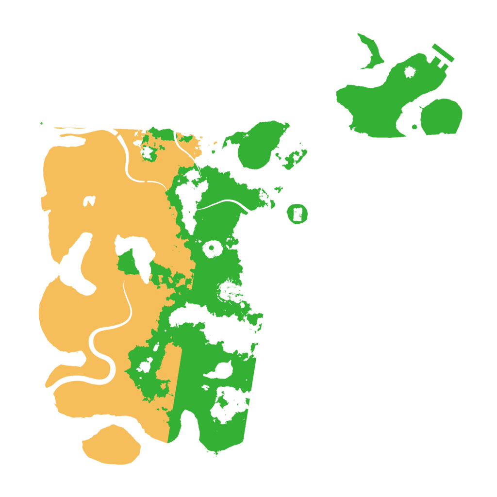 Biome Rust Map: Procedural Map, Size: 4000, Seed: 2066018615