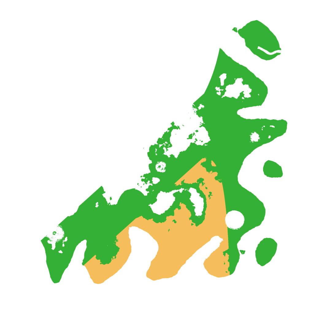 Biome Rust Map: Procedural Map, Size: 3000, Seed: 7442