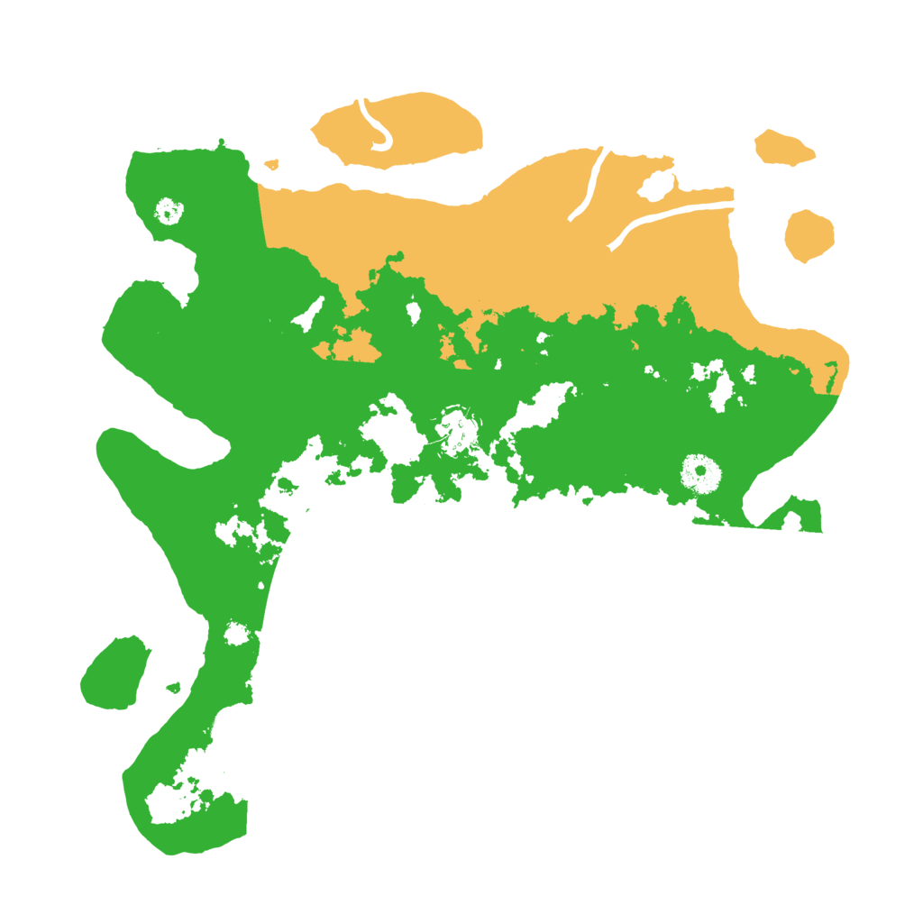 Biome Rust Map: Procedural Map, Size: 3500, Seed: 433682701