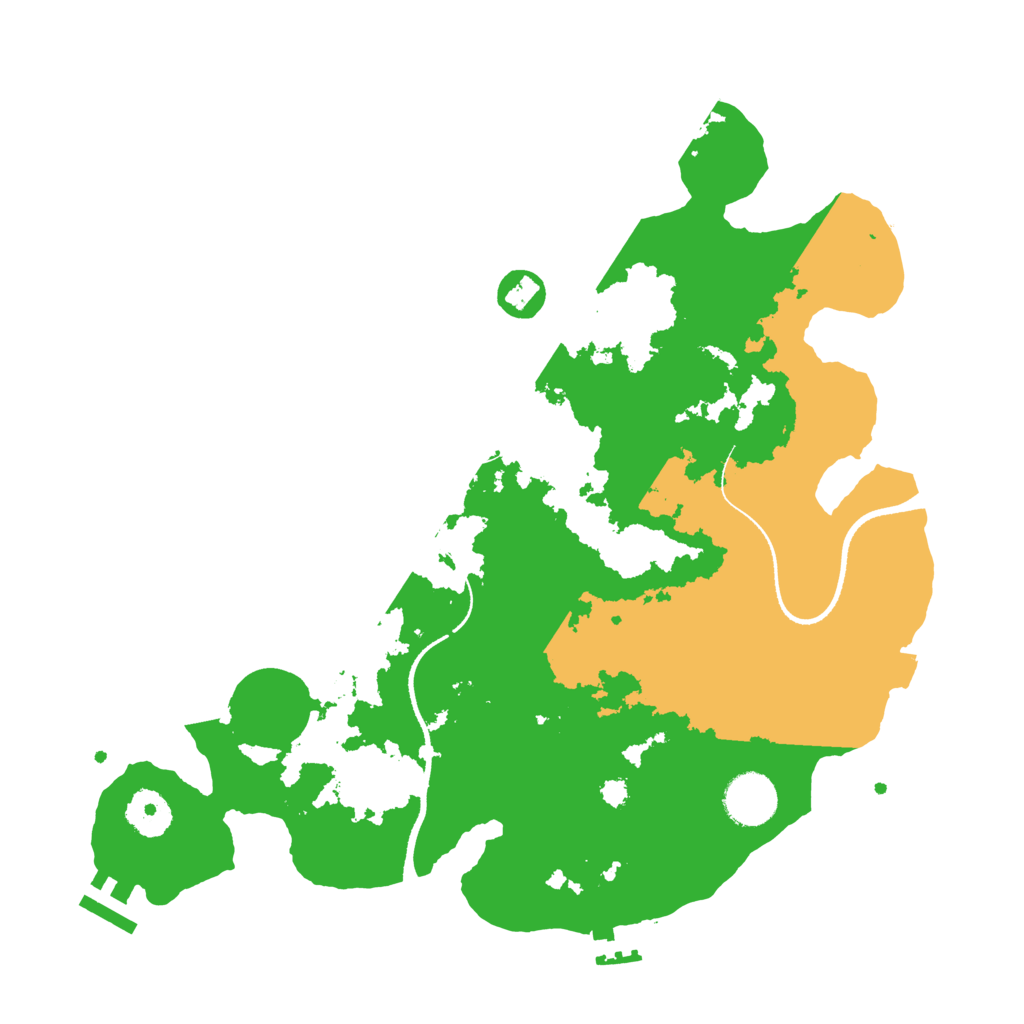 Biome Rust Map: Procedural Map, Size: 3400, Seed: 1180124875