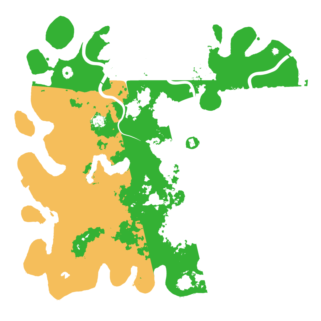 Biome Rust Map: Procedural Map, Size: 4250, Seed: 317008516