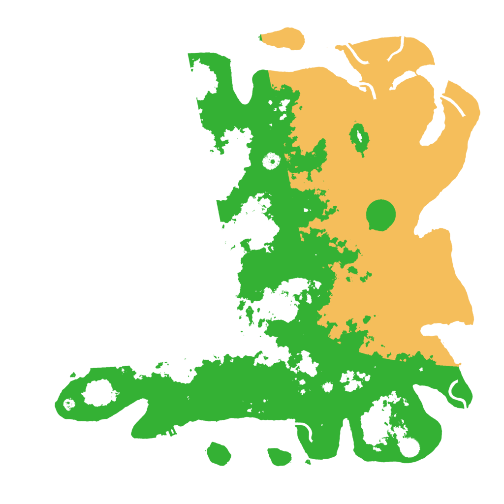 Biome Rust Map: Procedural Map, Size: 4500, Seed: 53593728