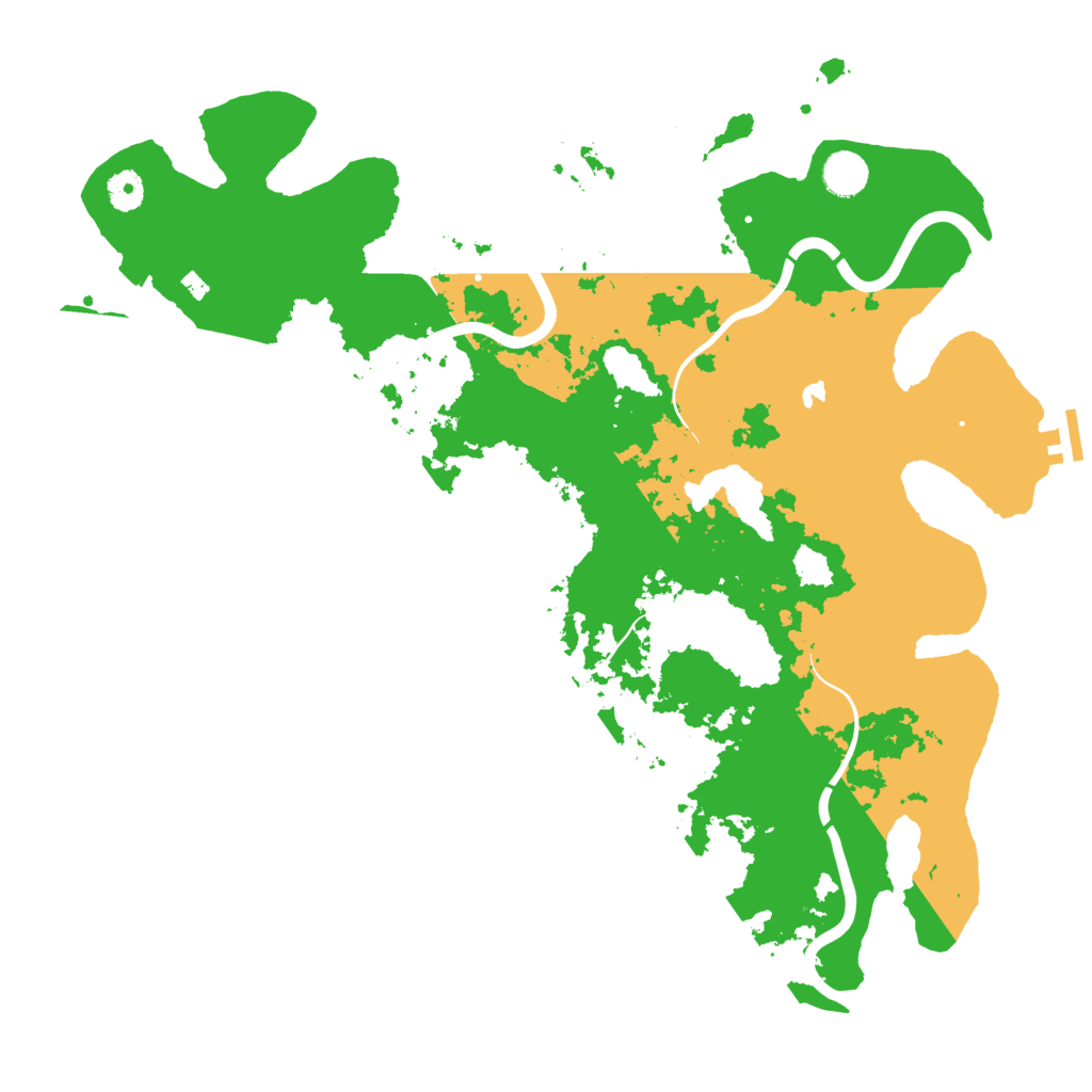 Biome Rust Map: Procedural Map, Size: 4250, Seed: 836785017