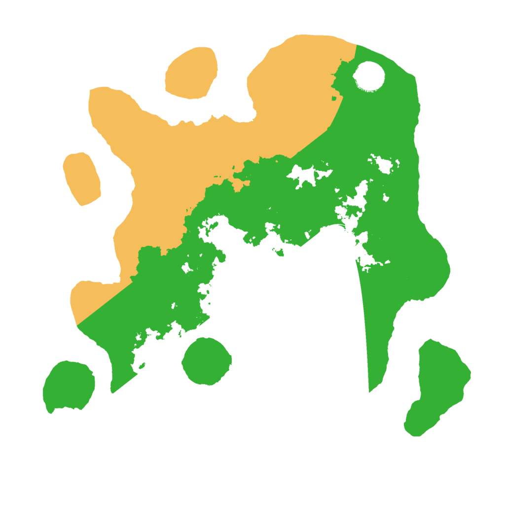 Biome Rust Map: Barren, Size: 3000, Seed: 98273521