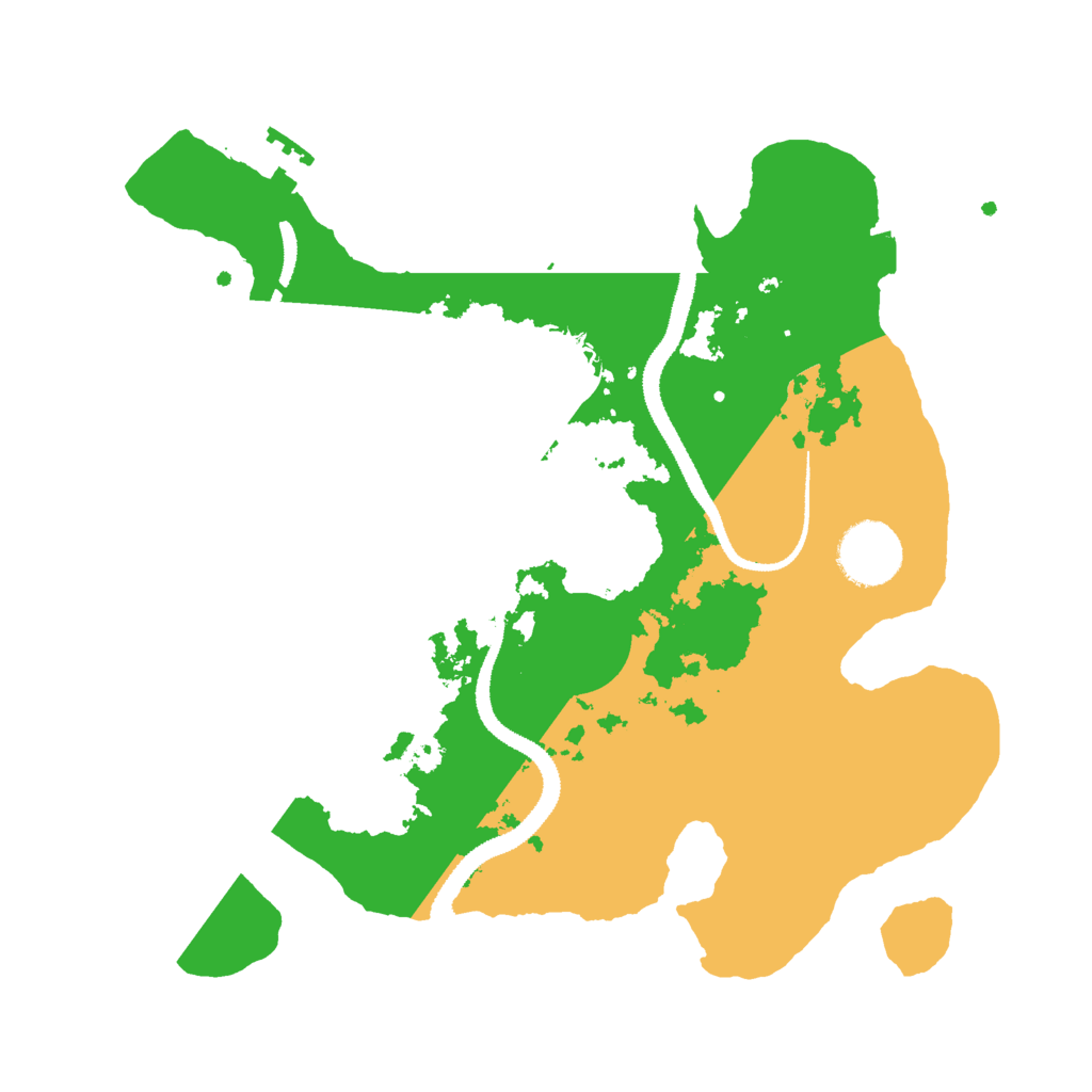 Biome Rust Map: Procedural Map, Size: 3000, Seed: 1766978963
