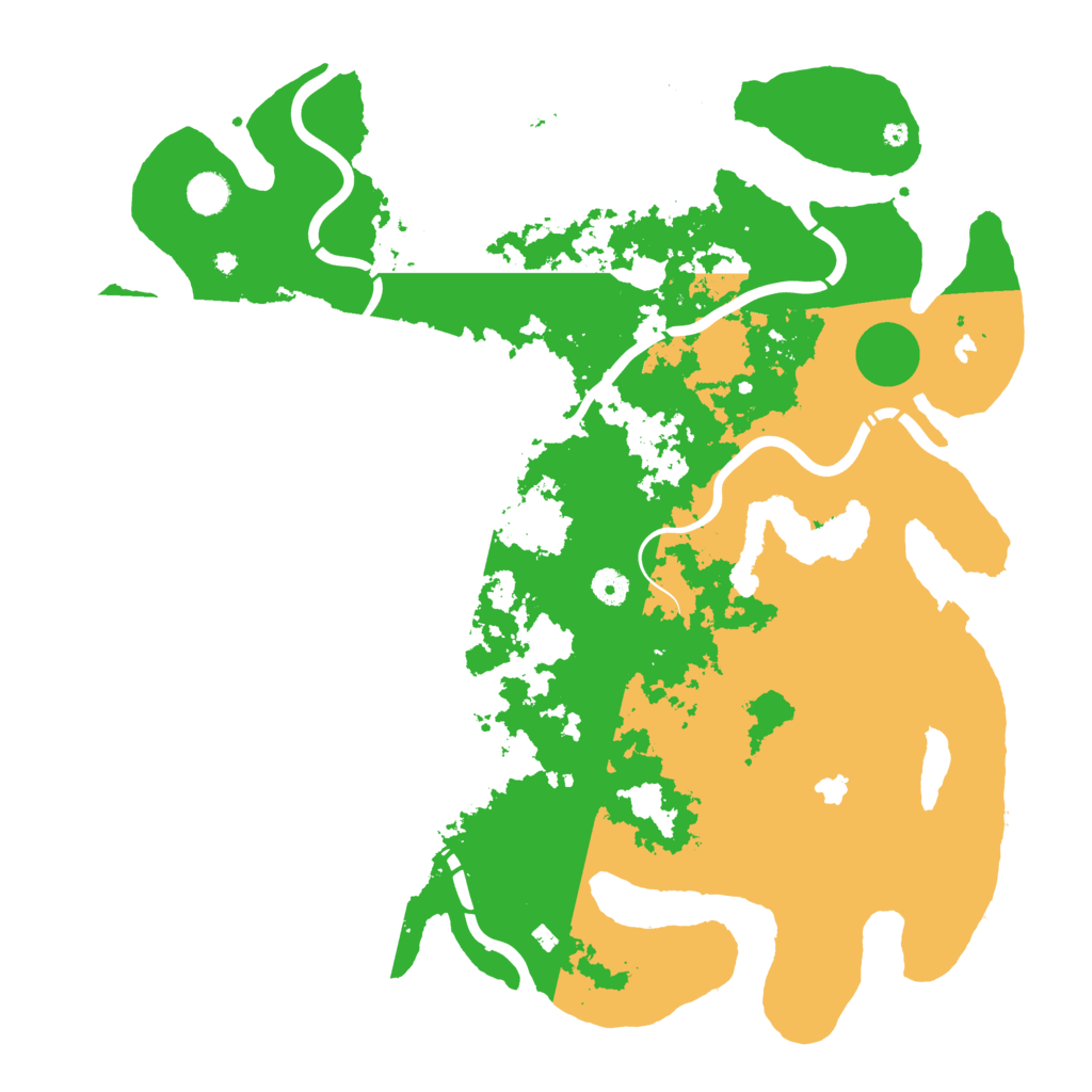Biome Rust Map: Procedural Map, Size: 4500, Seed: 386876124
