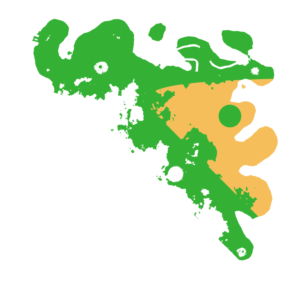 Biome Rust Map: Procedural Map, Size: 3450, Seed: 2036332376