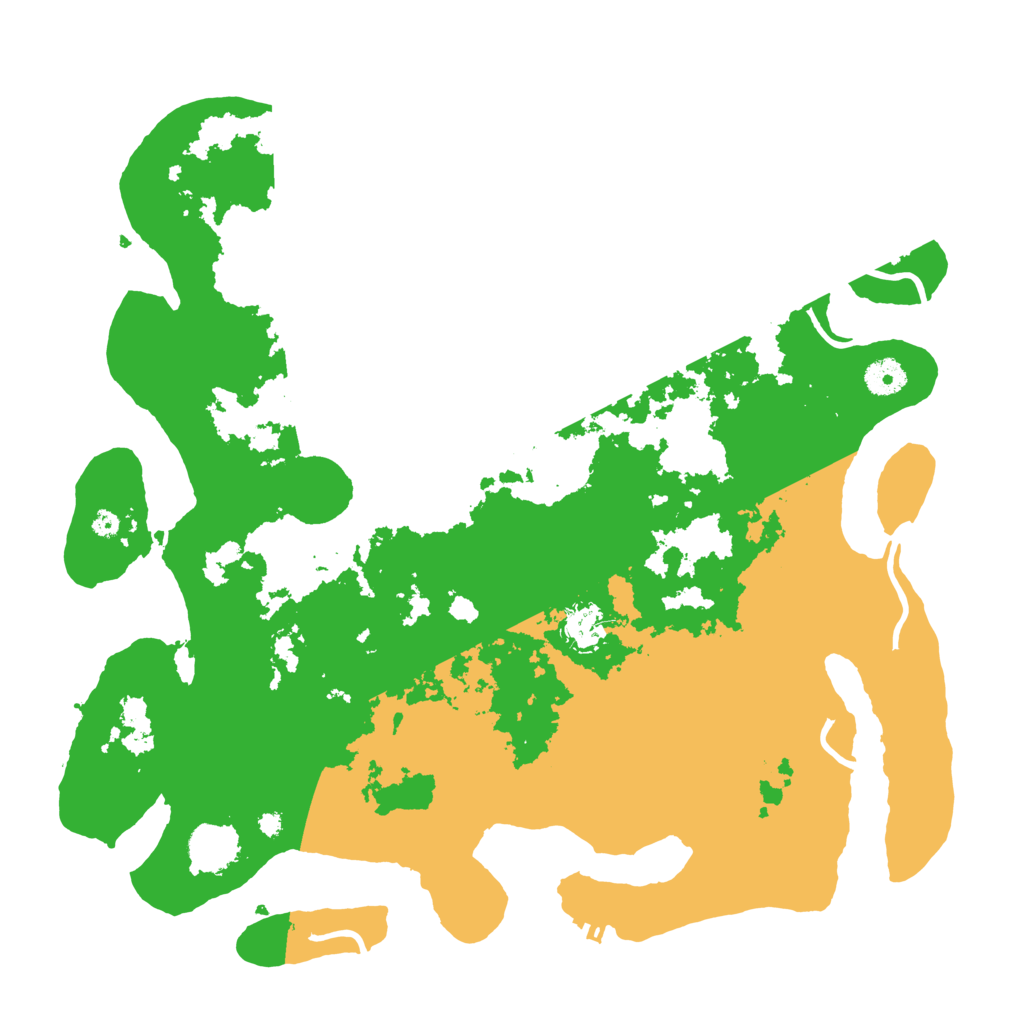 Biome Rust Map: Procedural Map, Size: 4000, Seed: 445395